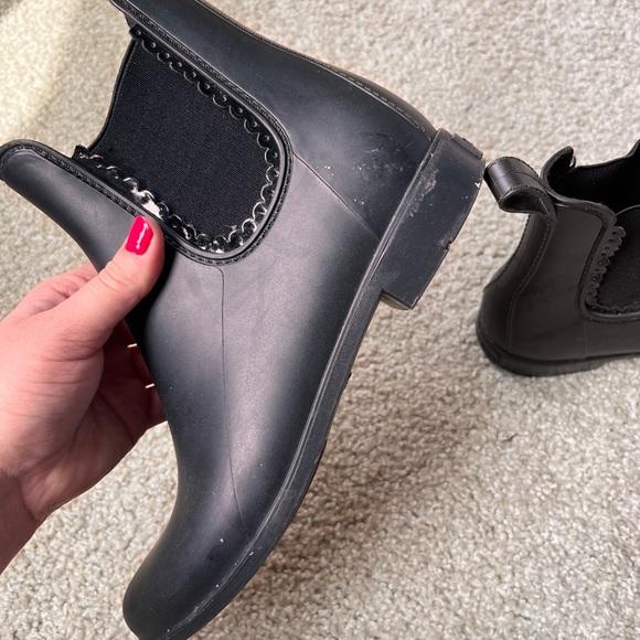 Jack Rogers scallop Chelsea rain boots - Picture 6 of 8